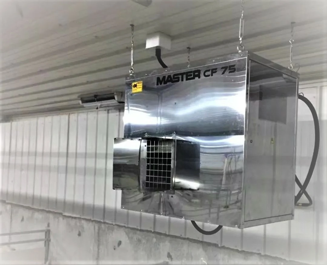 เครื่องทำความร้อนอากาศแบบใช้แก๊ส