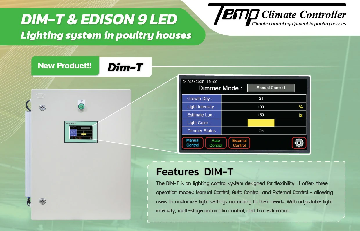 Smart Lighting System for Closed-House Poultry Farms
