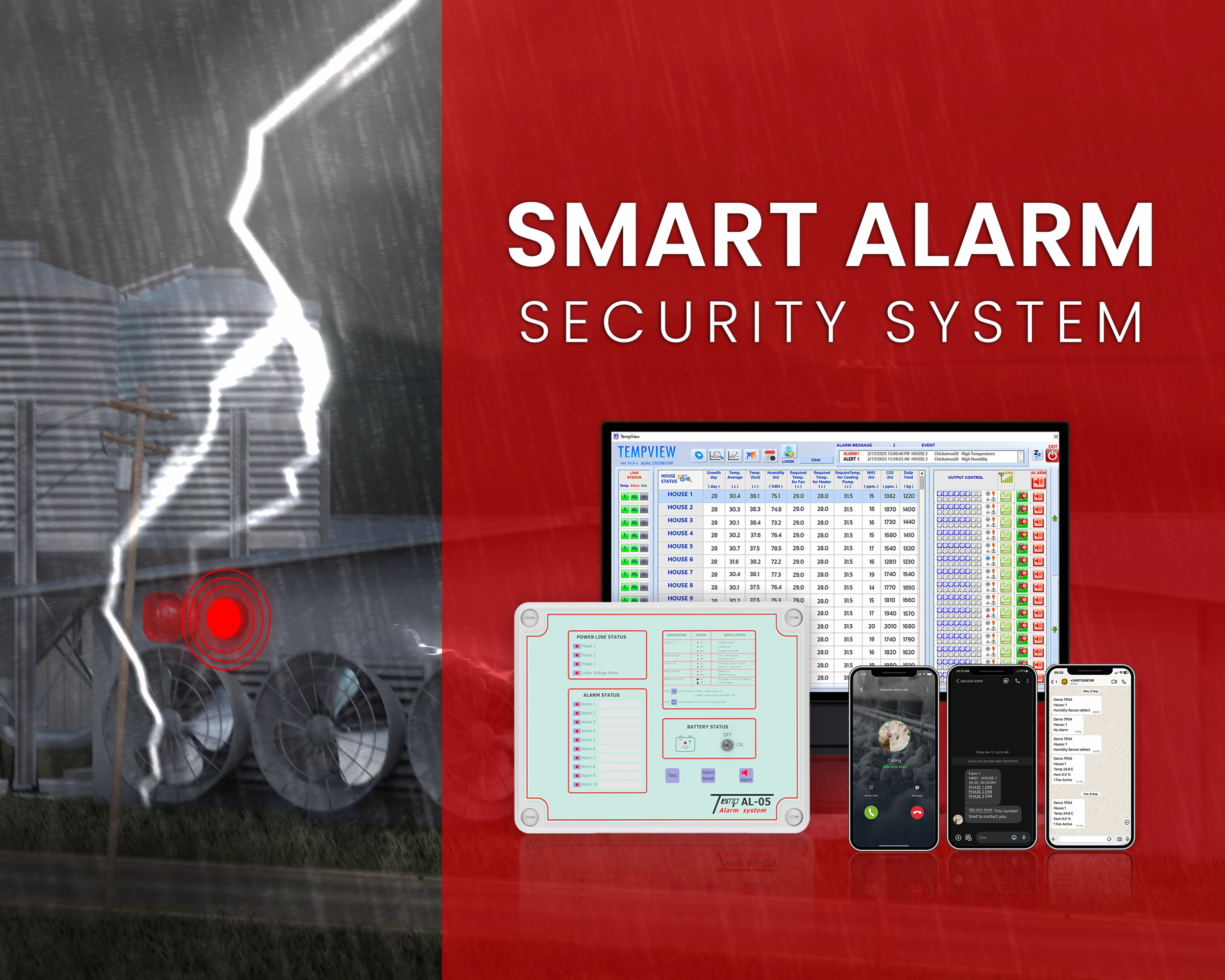 Page Alarm System 2500x2000