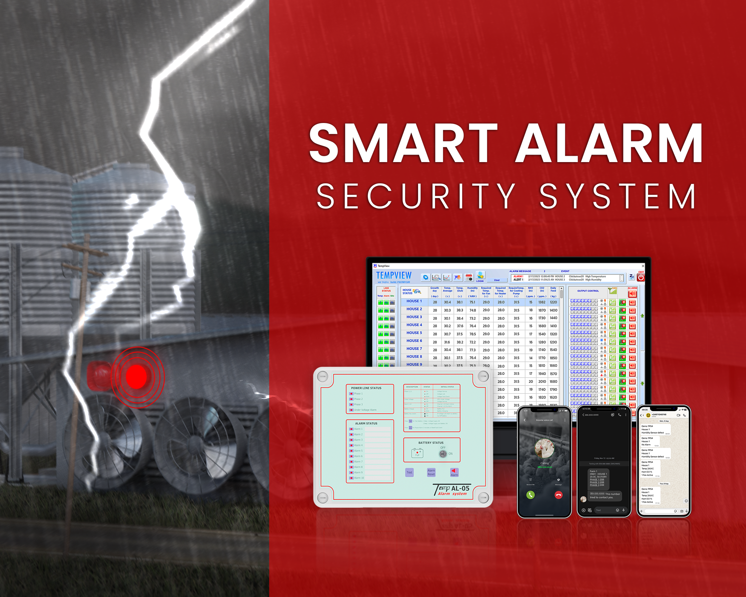 Page Alarm System 2500x2000
